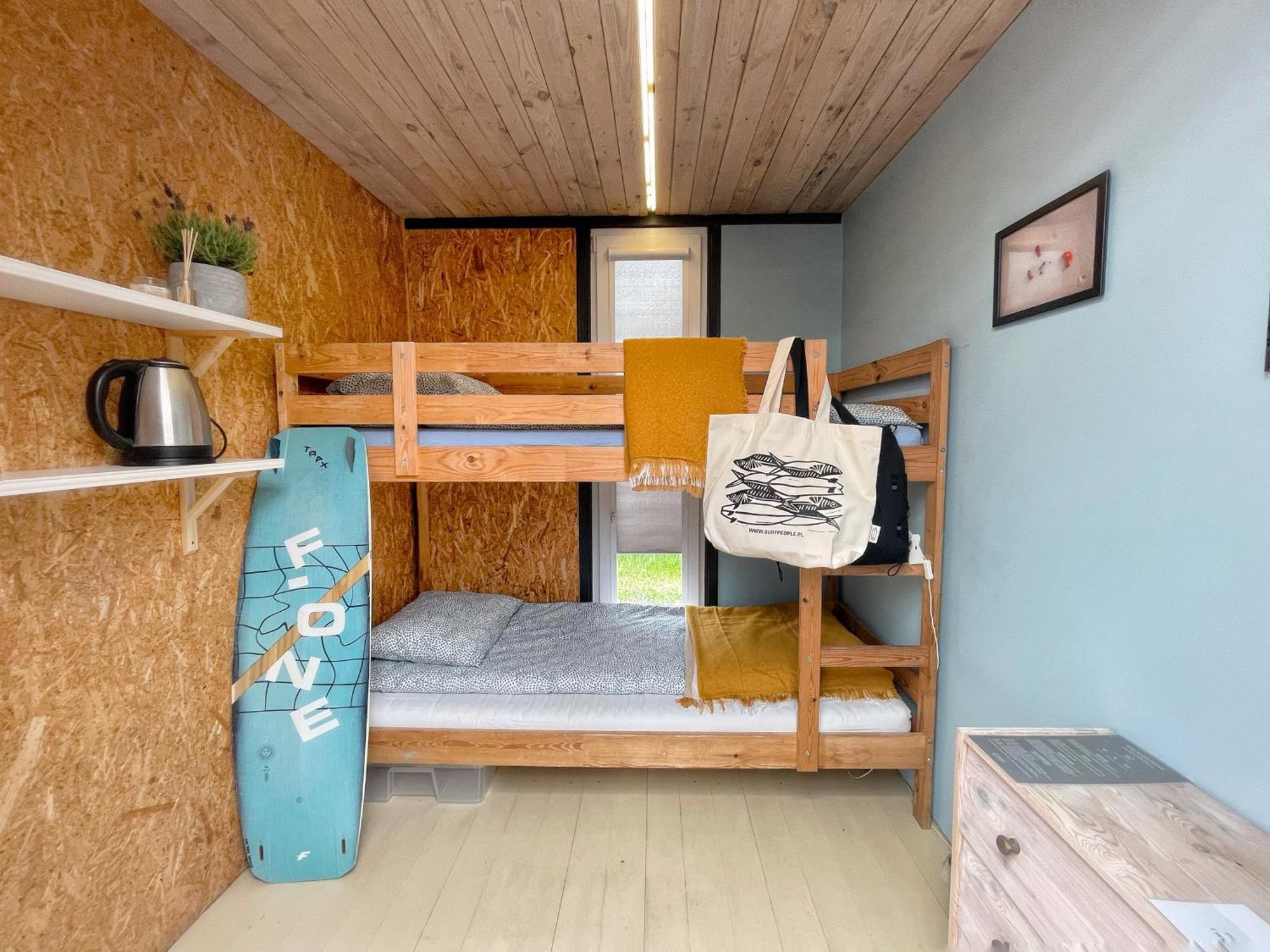 Władysławowo Pokoje Surf People 호스텔 외부 사진